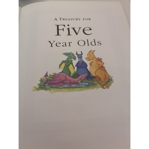 A Treasury for Five Year Olds Parragon Publishing 2002 Hardcover - Picture 4 of 8